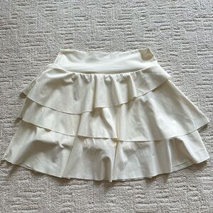 Halara White Athletic Skirt